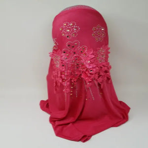 Dark Pink One Piece Hijab