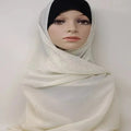 Cream Soft Hijab Scarf