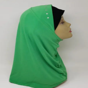 Green One Piece Hijab