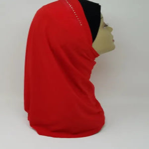 Red One Piece Hijab
