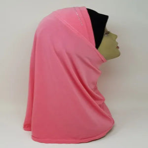 Pink One Piece Hijab