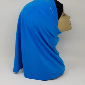 Blue One Piece Hijab