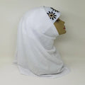 White Two-Piece Hijab