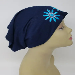 Navy Blue Two Piece Hijab
