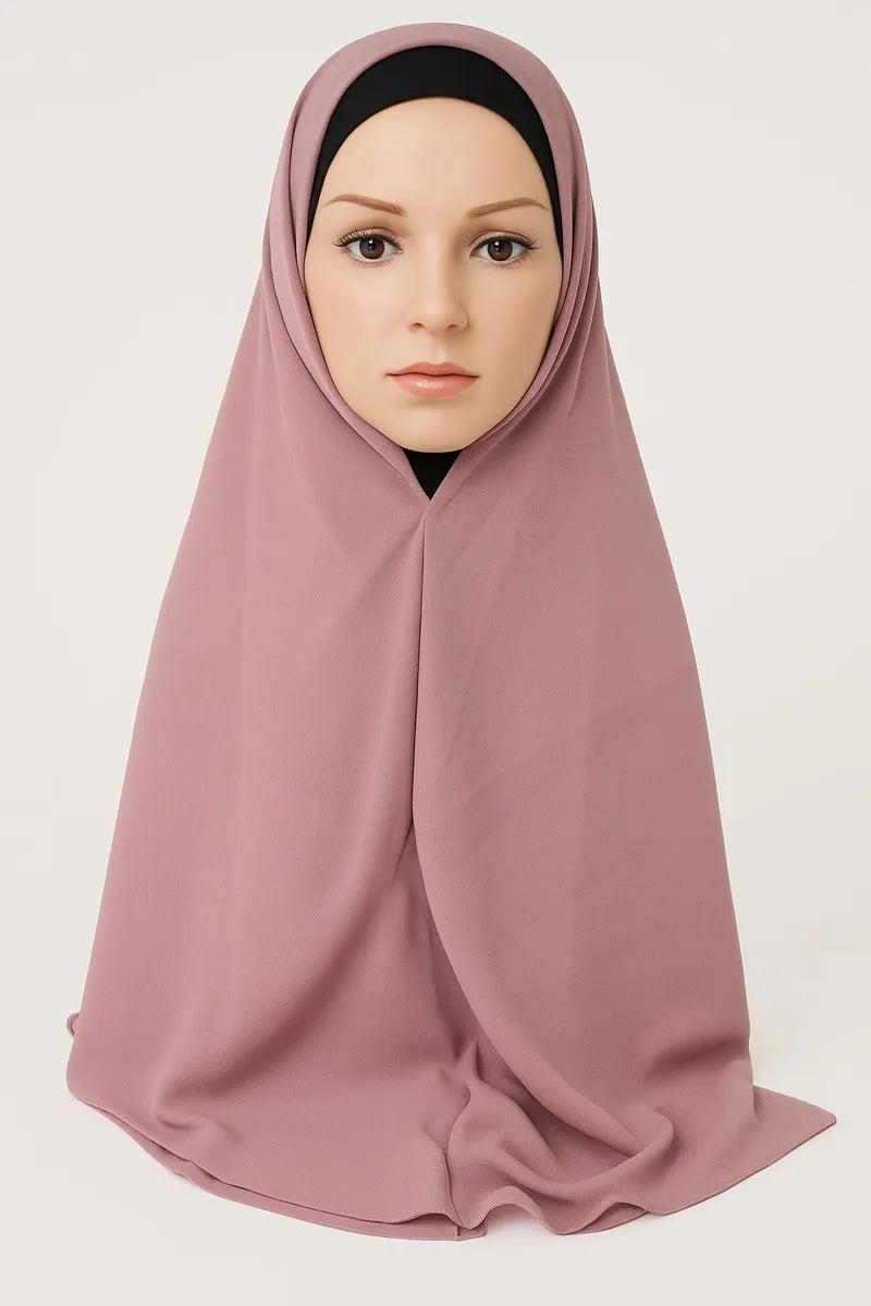 Dusty Rose Full Drape Khimar Hijab Affordable Hijab USA dusty-rose-full-drape-khimar-hijab-affordable-hijab-usa