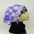 lavender pearl hijab cap modest headwear muslim underscarf pearl embellished head covering women stylish hijab cap elegant modest accessory full coverage cap