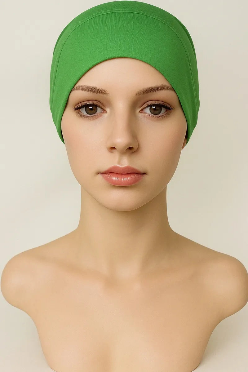 Bright Green 2-Piece Hijab Set