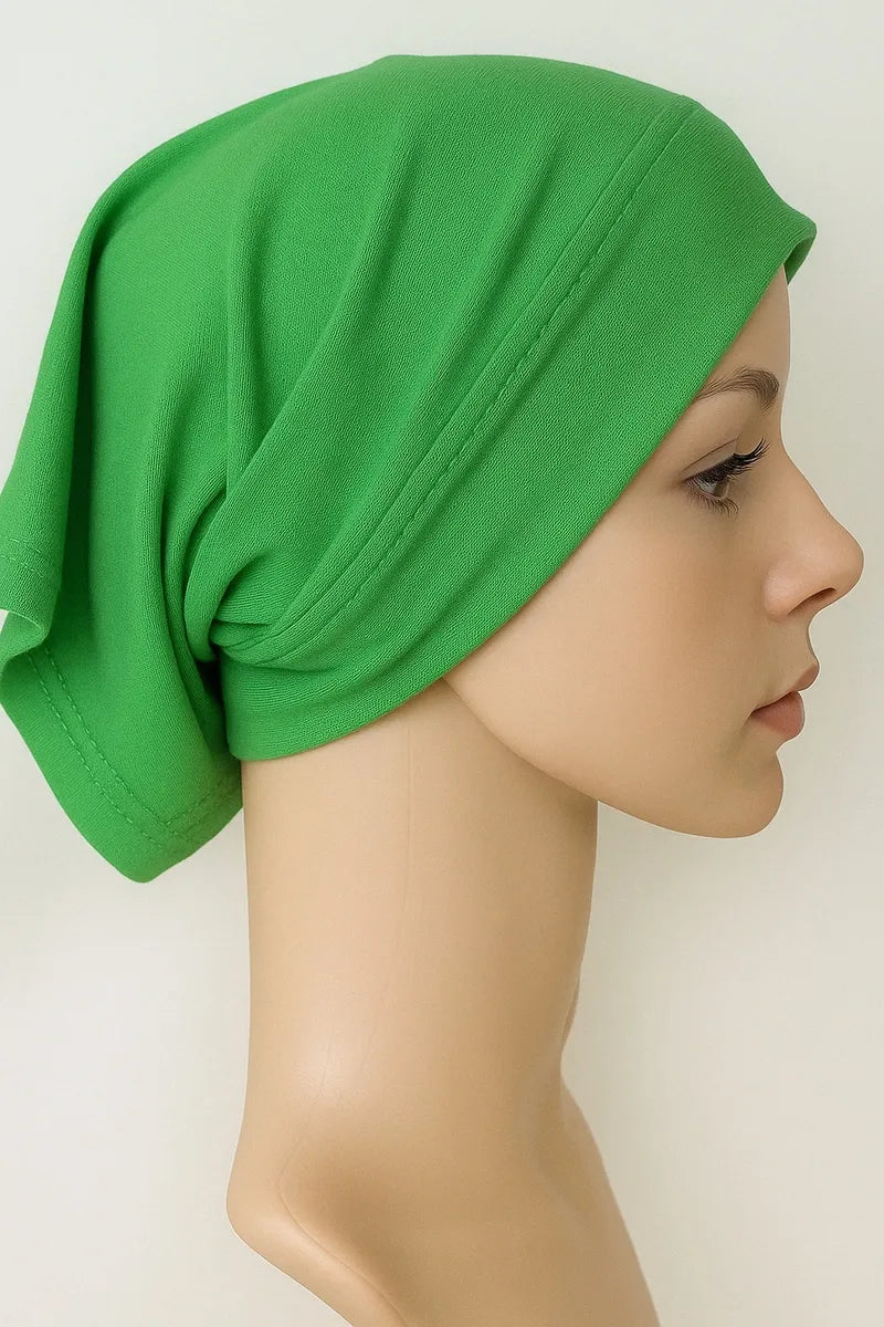 Bright Green 2-Piece Hijab Set