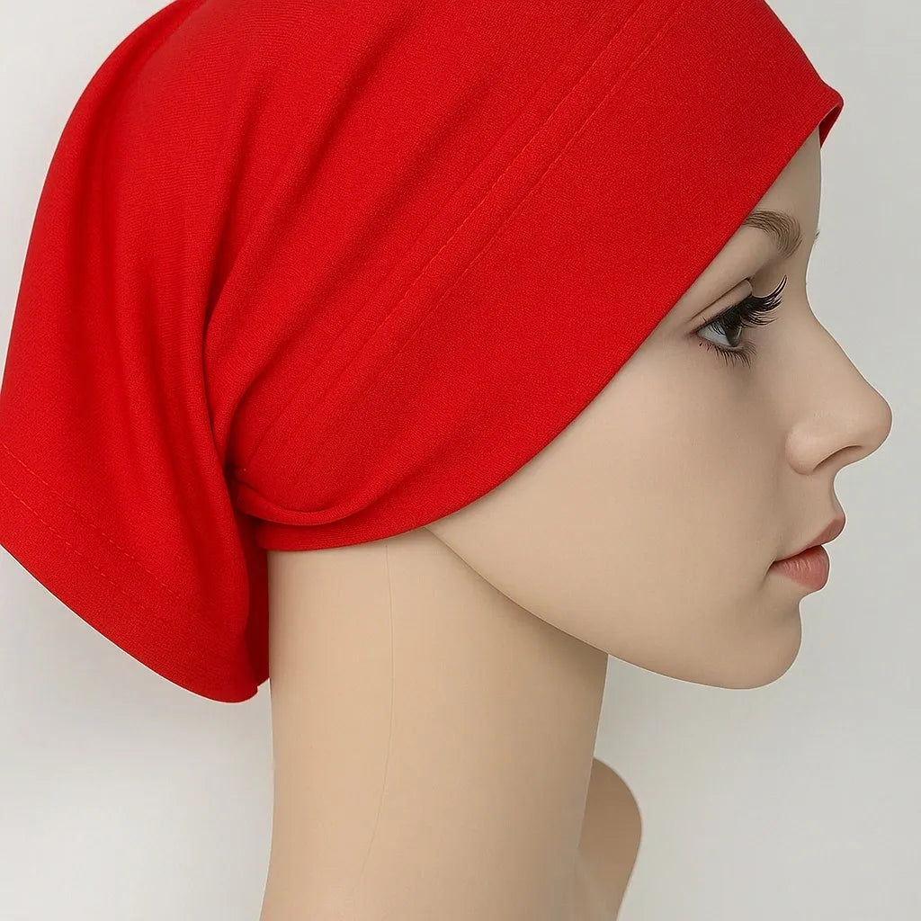 Red 2-Piece Hijab Set