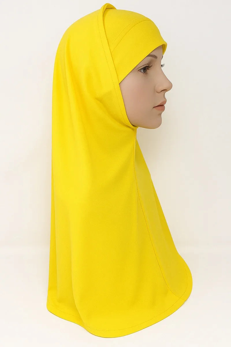 Yellow 2-Piece Hijab Set