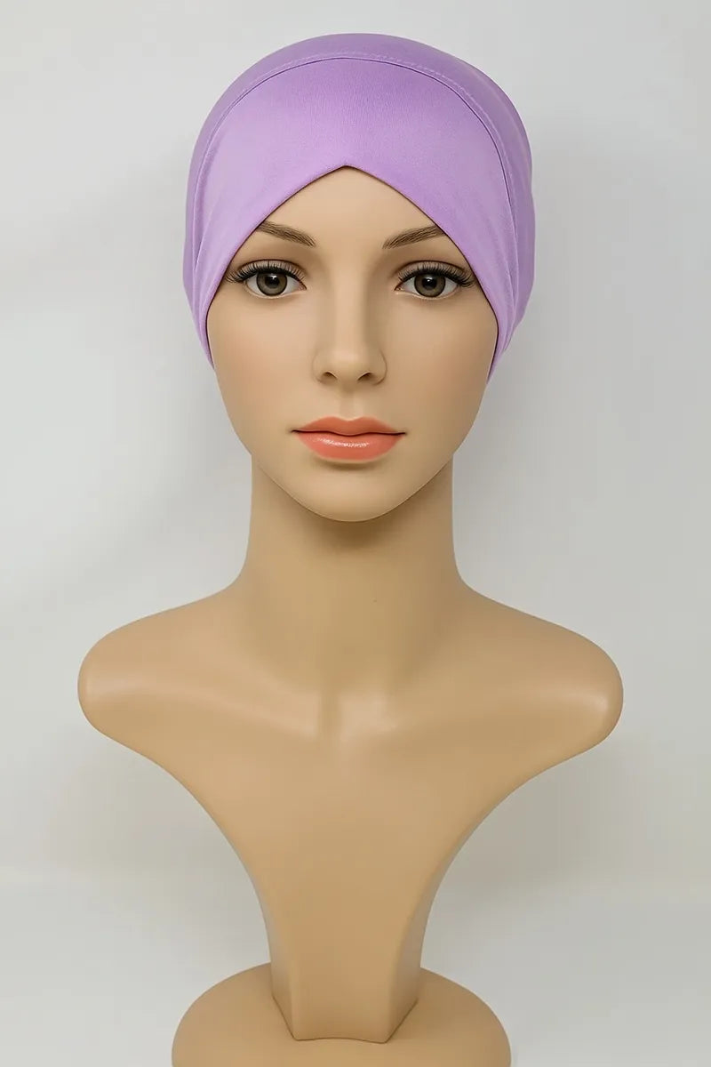 Purple 2-Piece Hijab Set