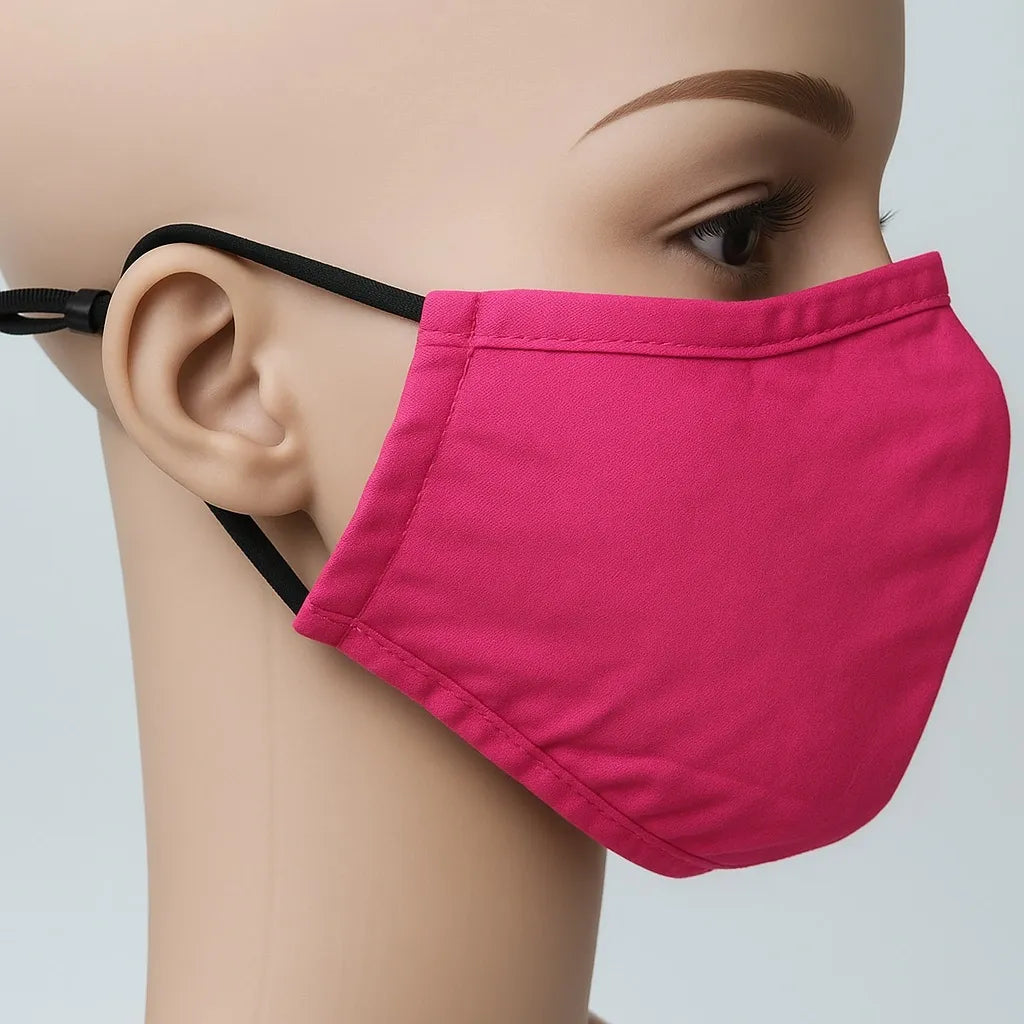 Hot Pink Reusable Face Mask