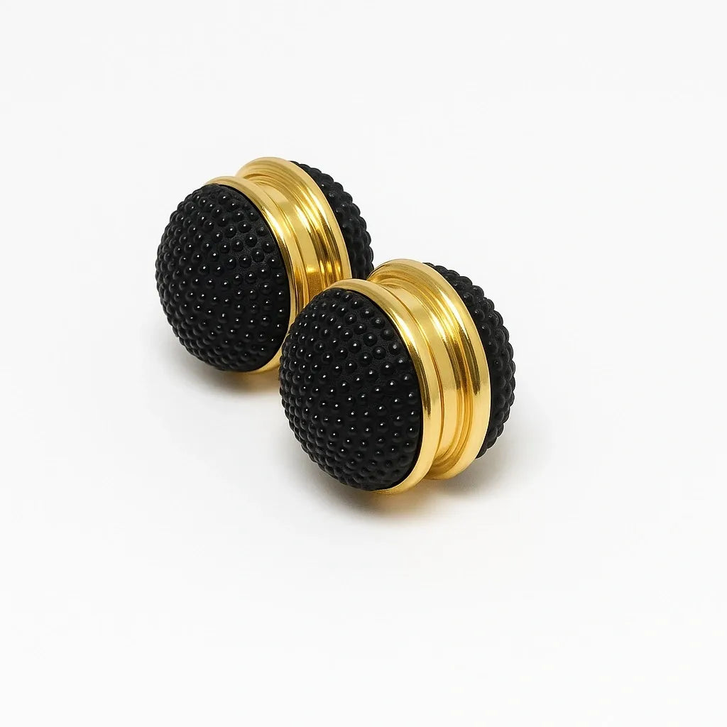 Black & Gold Hijab Magnet Set