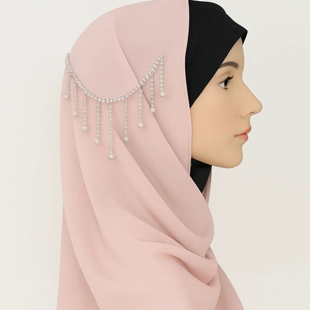 Blush Pink Hijab Scarf