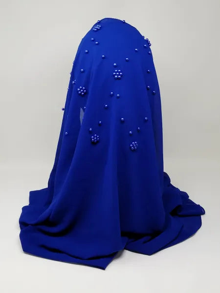 Royal Blue Hijab Scarf
