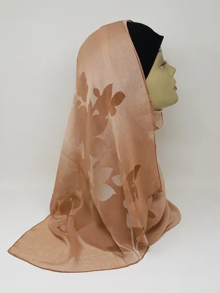Nude Beige Hijab Scarf Modest Wrap