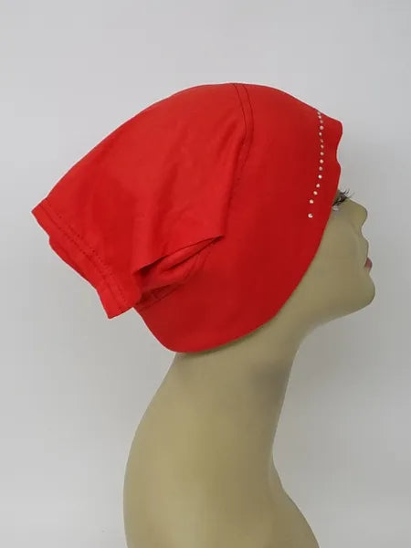 Red Undercap Hijab