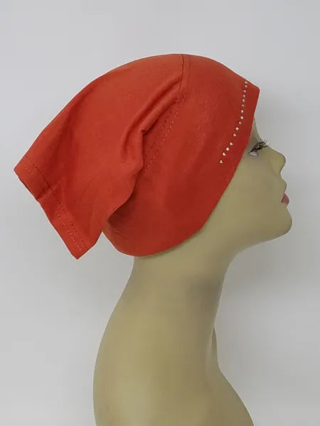 Orange Undercap Hijab