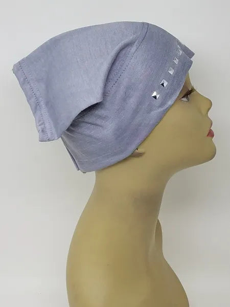 Gray Hijab Undercap