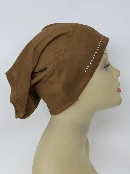 Brown Hijab Undercap