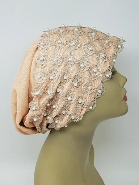 Blush Embellished Turban