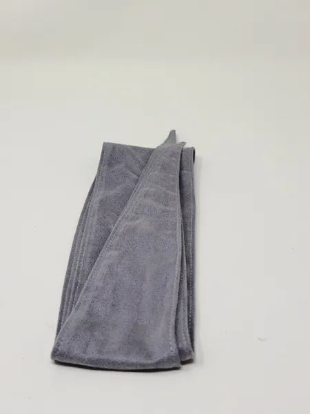 Gray Suede Hijab Soft Full Coverage Scarf