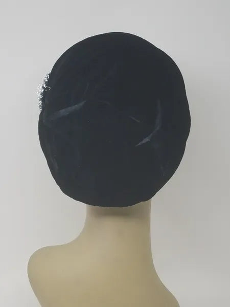 Black Turban Headwear