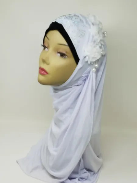 White Khimar Hijab